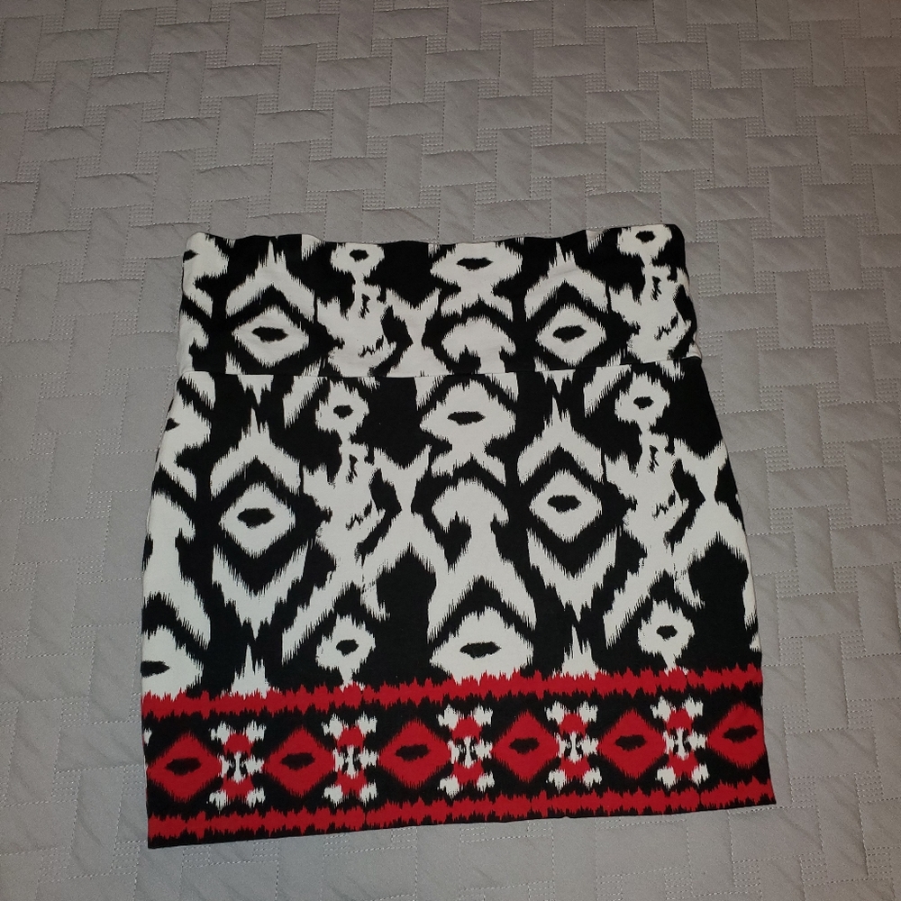 Mini stretch skirt